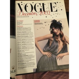 Vogue Magazine December 2002