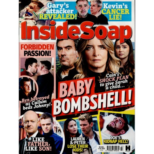 Live Aid in this weeks edition of Inside Soap Magazine 5th July 2025