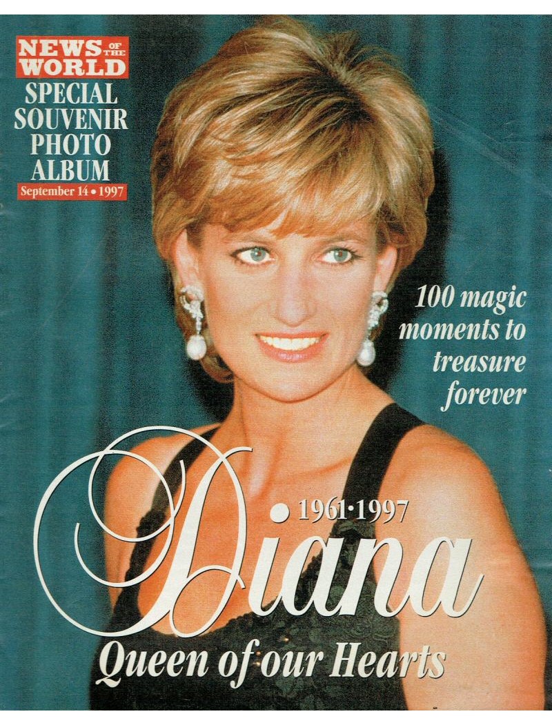 Princess Diana Queen of our Hearts 1961 - 1997 Souvenir Photo Album Magazine