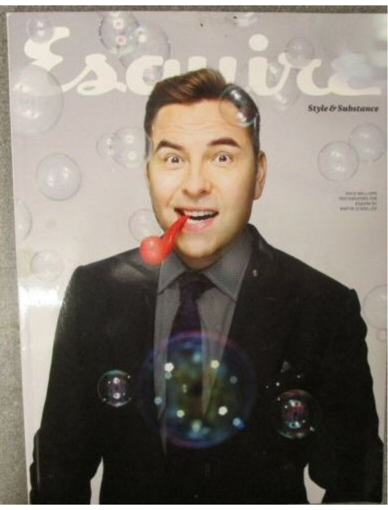 Esquire Magazine February 2013 David Walliams Cover Esquire Magazine February 2013 David Walliams Cover