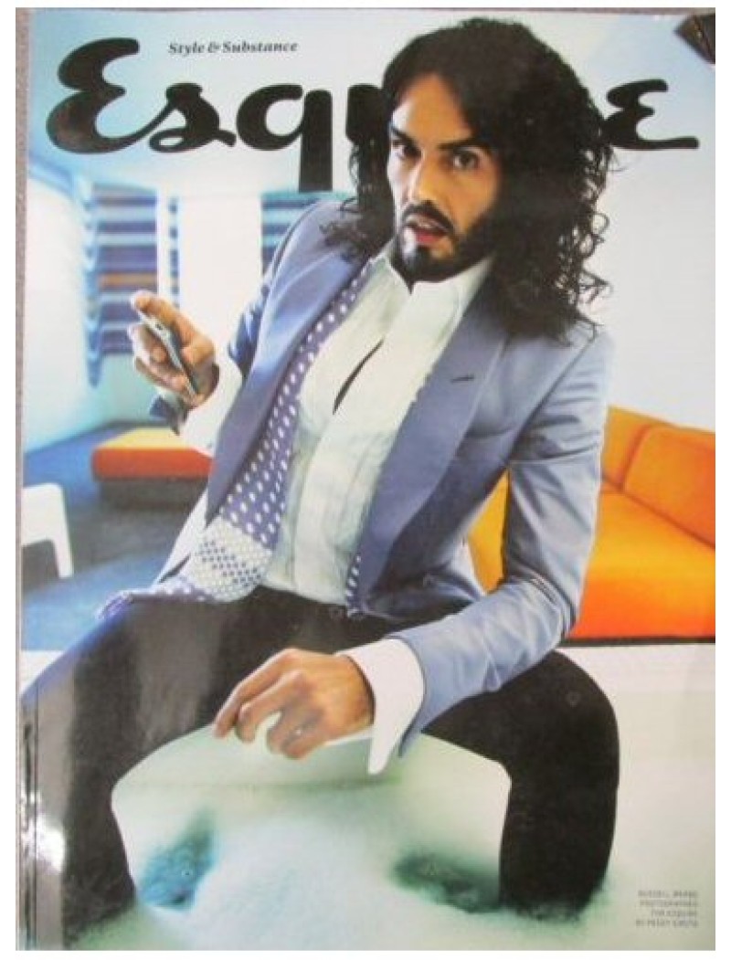 Esquire Magazine July 2013 Russell Brand cover
