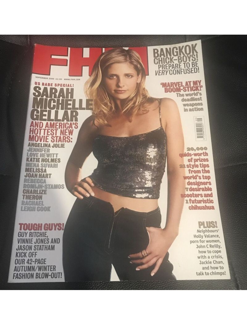 FHM Magazine 2000 September 2000 Sarah Michelle Gellar