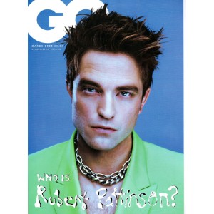 GQ Magazine 2022 March 2022 Robert Pattinson Cover 1 (Subscriber)
