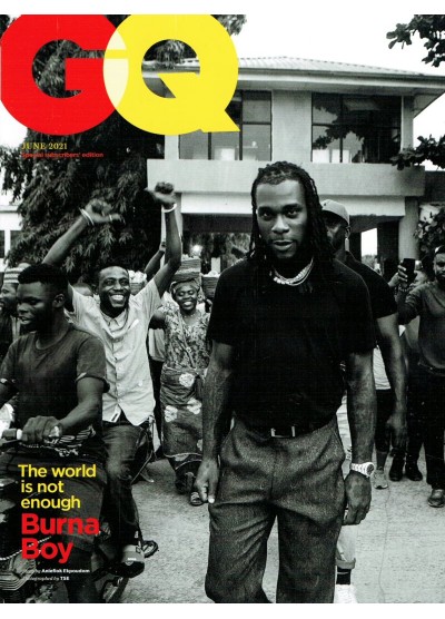 GQ Magazine June 2021 Burna Boy