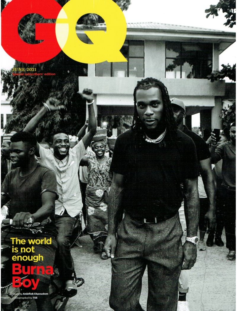 GQ Magazine 2021 June 2021 Burna Boy