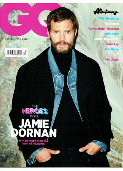 GQ Magazine 2021 12/21 Jamie Dornan
