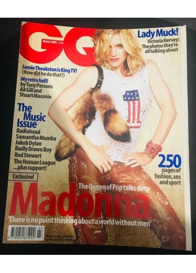 GQ Magazine 2001 03/01 Madonna
