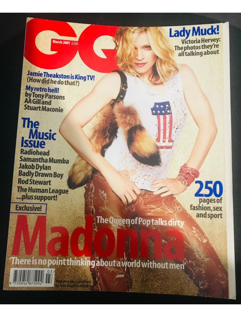 GQ Magazine 2001 03/01 Madonna