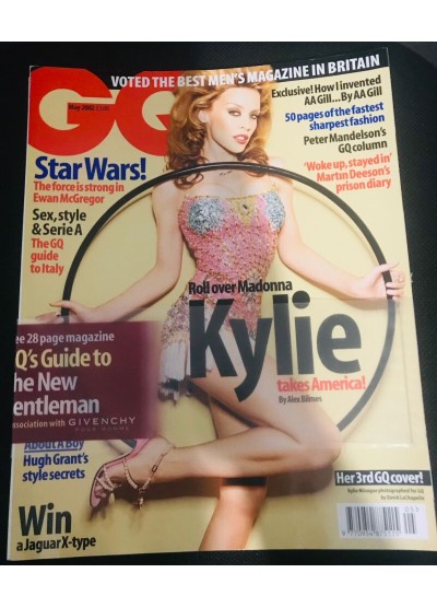 GQ Magazine 2002 05/02 Kylie Minogue