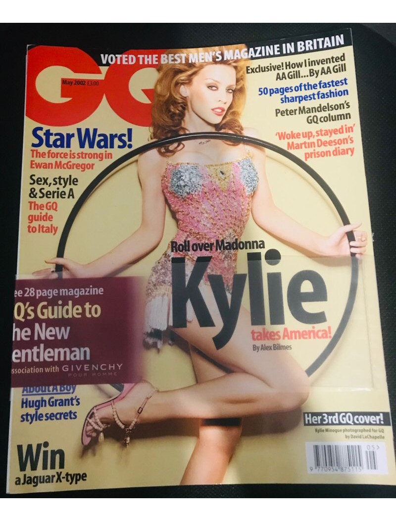 GQ Magazine 2002 05/02 Kylie Minogue