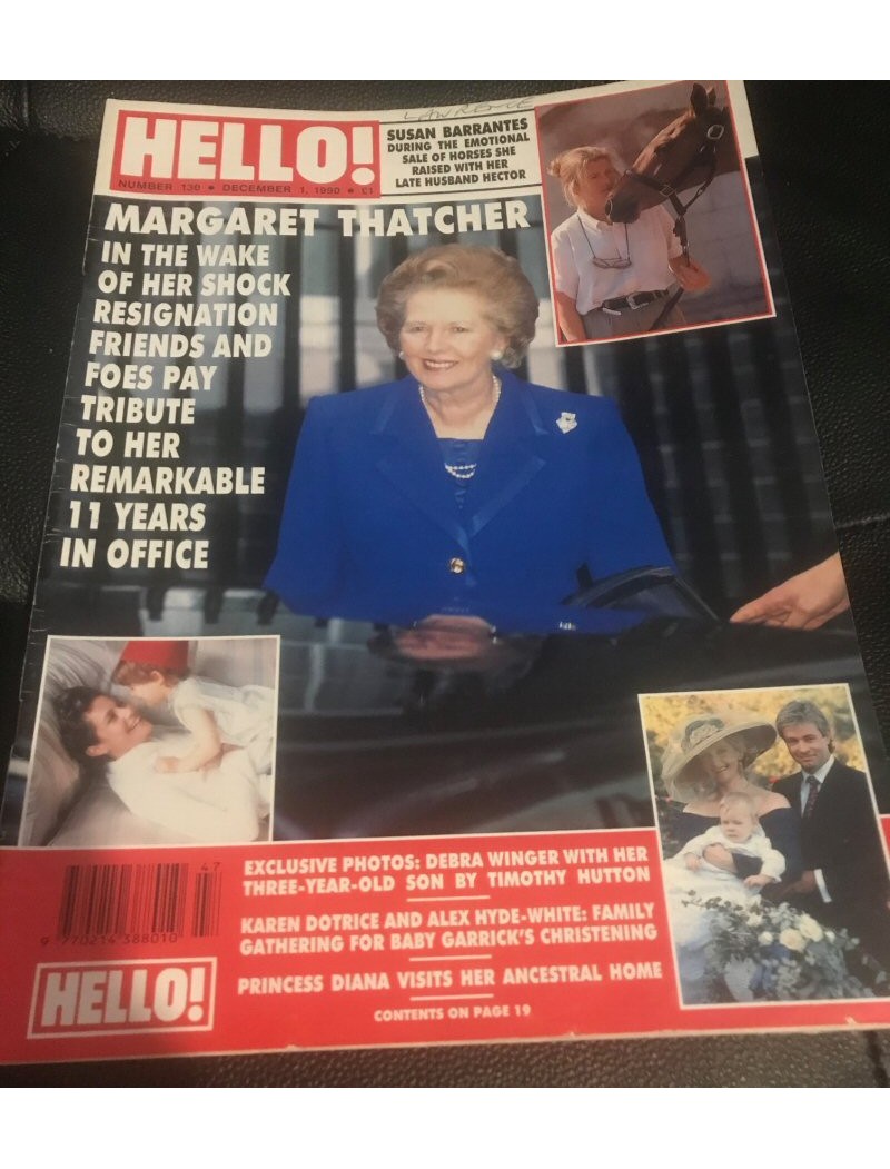 Hello Magazine Issue 130 1st December 1990