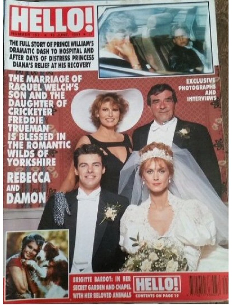 Hello Magazine Issue 157 15th June 1991 Hello Magazine Issue 157 15th June 1991