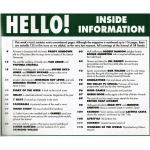 Hello Magazine Issue 562 1st June 1999