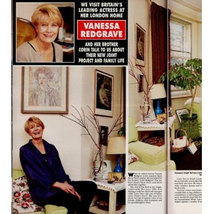Hello Magazine Issue 291 12th February 1994 Vanessa Redgrave cover Hello Magazine Issue 291 12th February 1994 Vanessa Redgrave cover