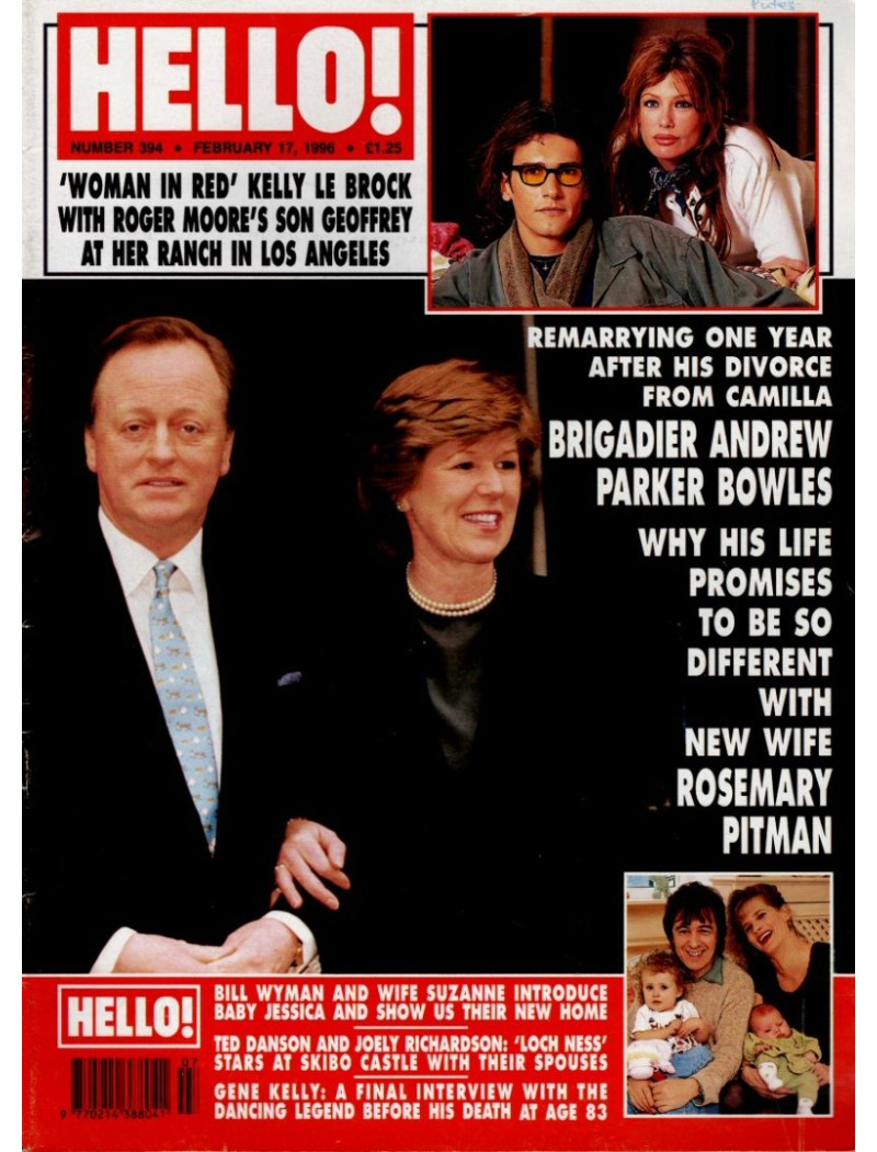 Hello Magazine Issue 394 17th February 1996 Andrew Parker Bowles