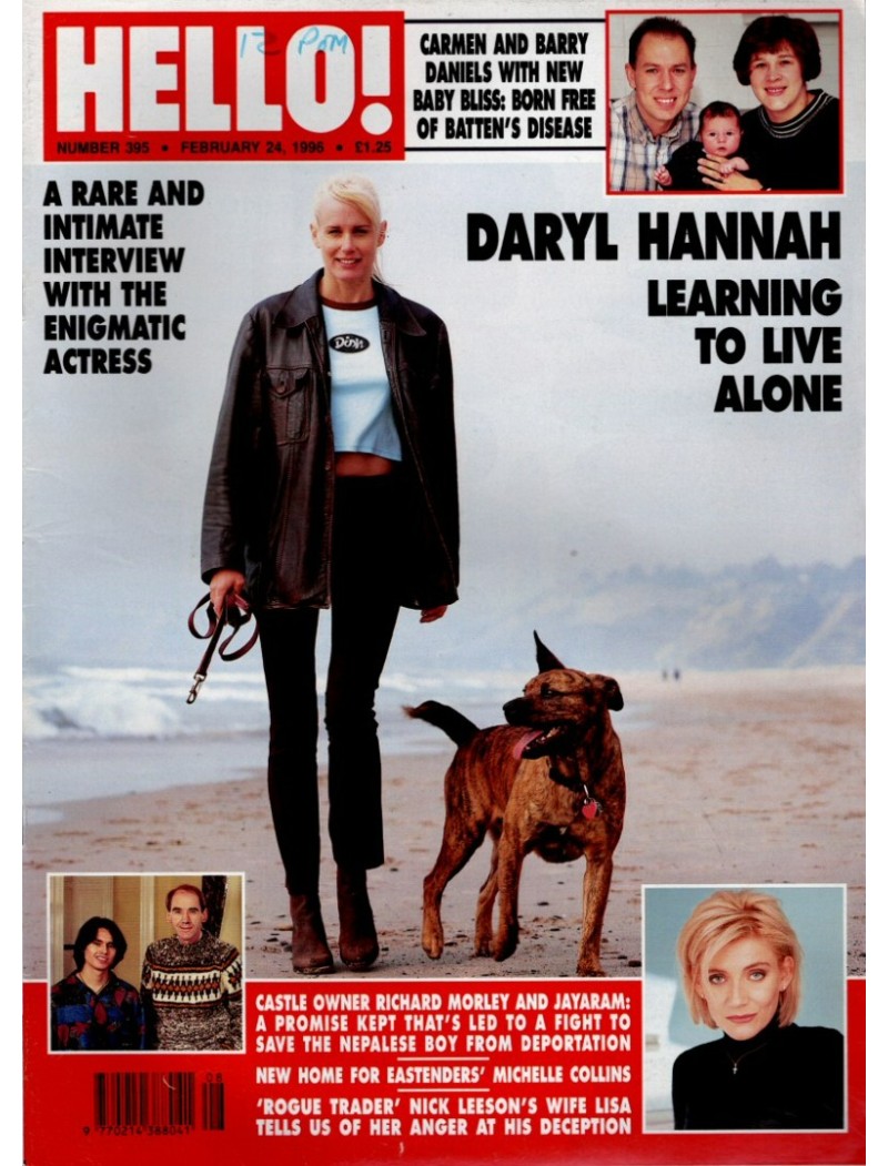 Hello Magazine Issue 395 24th February 1996 Daryl Hannah