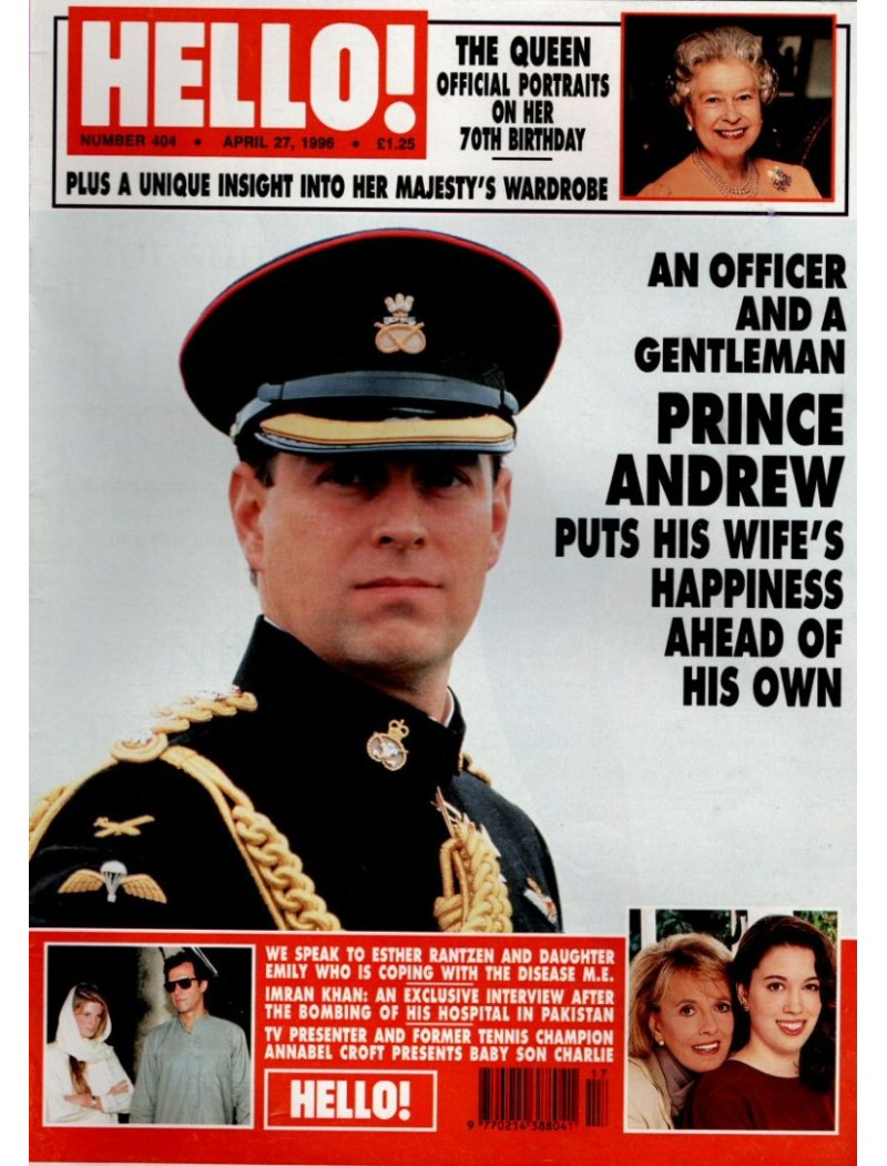 Hello Magazine Issue 404 27th April 1996