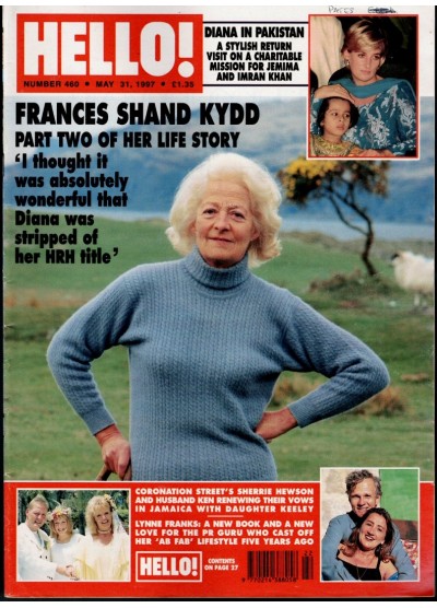 Hello Magazine Issue 460 31st May 1997