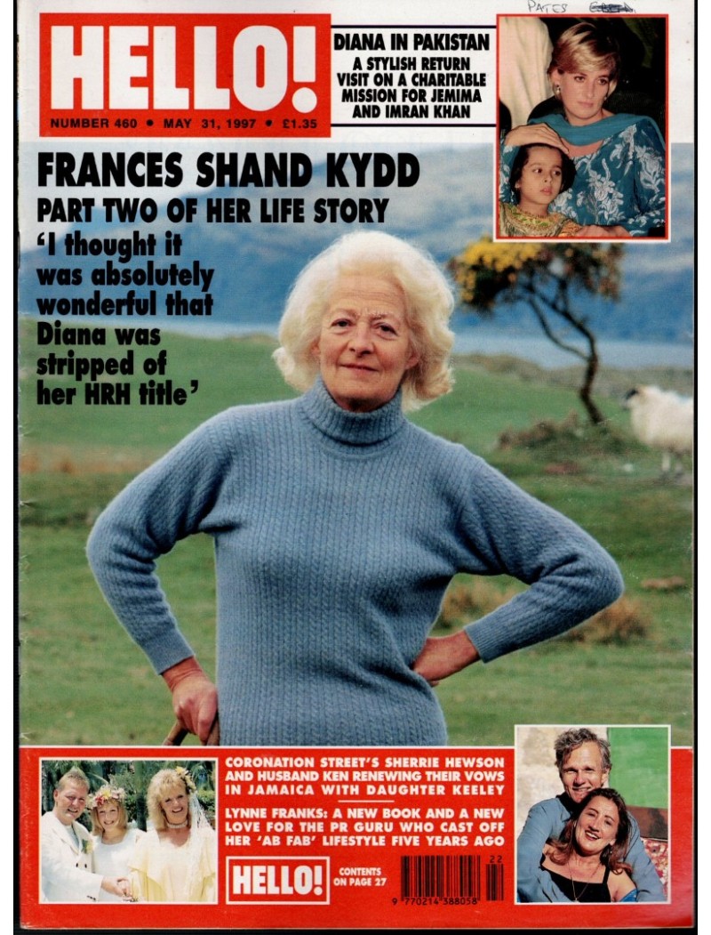 Hello Magazine Issue 460 31st May 1997