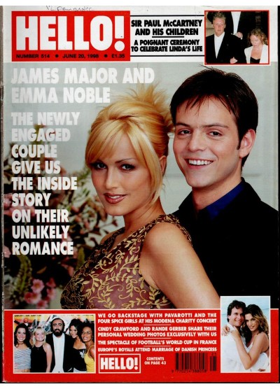 Hello Magazine Issue 514 20th June 1998