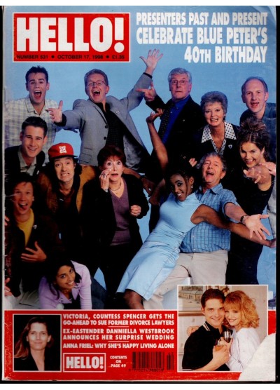 Hello Magazine Issue 531 17th October 1998 Hello Magazine Issue 531 17th October 1998