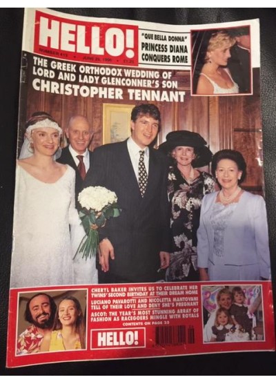 Hello Magazine Issue 413 29th June 1996