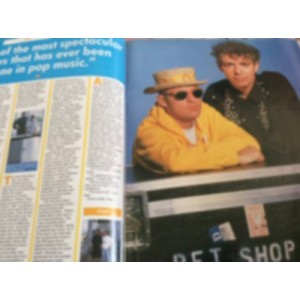 Smash Hits Magazine 12th July 1989 (Pet Shop Boys Cover)