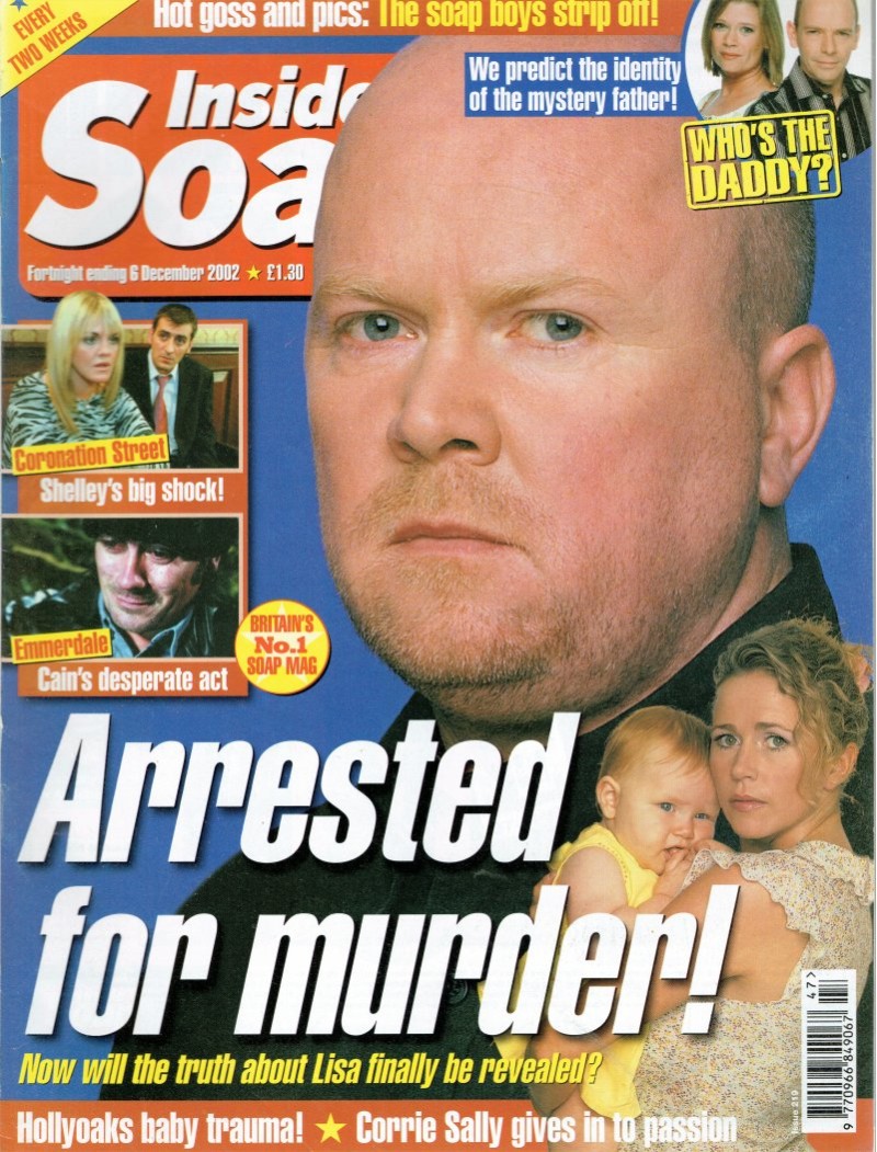 Inside Soap 6th December 2002 Inside Soap 6th December 2002