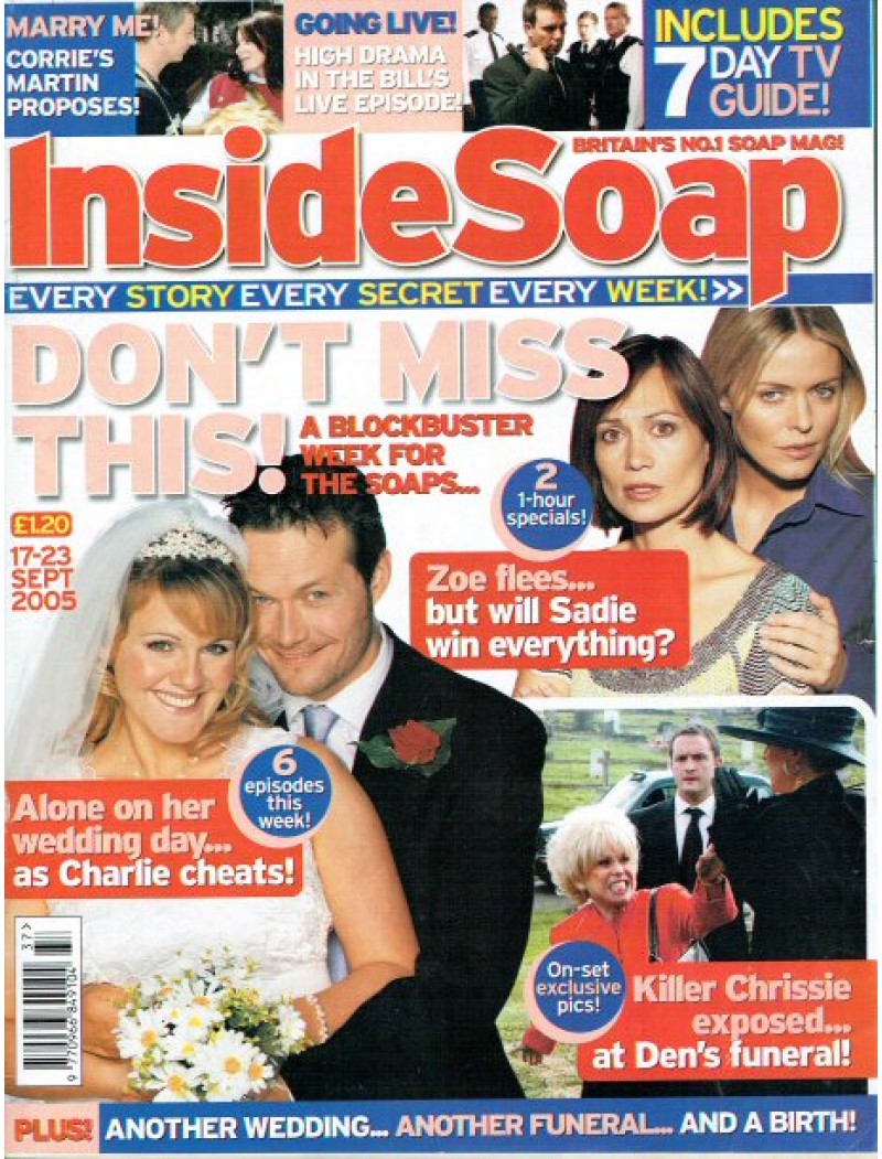 Inside Soap - 2005 17/09/05 Inside Soap - 2005 17/09/05
