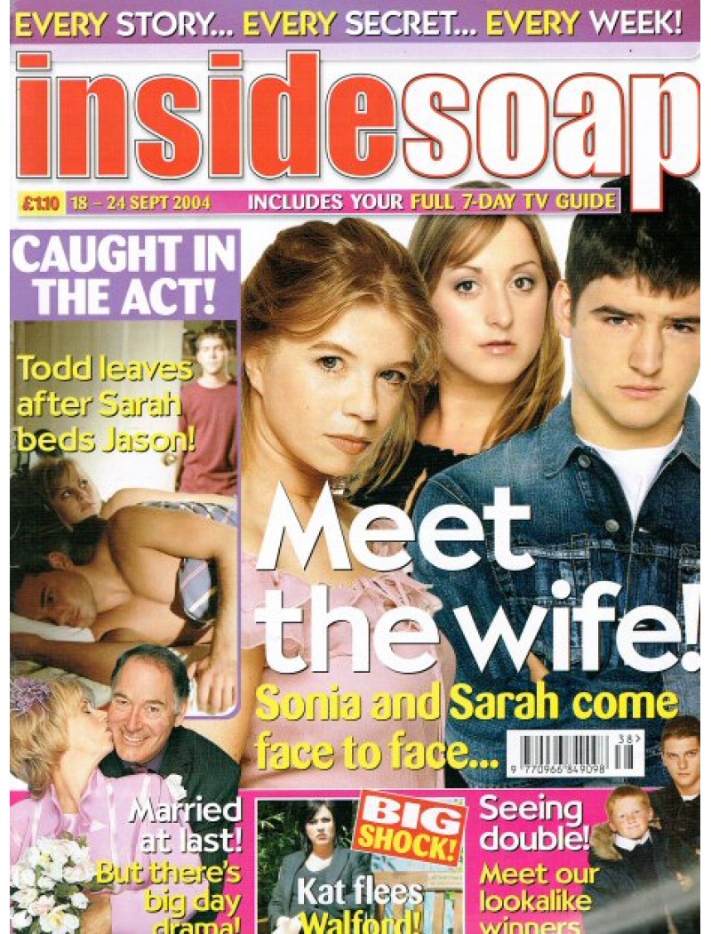 Inside Soap 18th September 2004 Inside Soap 18th September 2004
