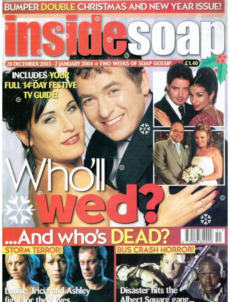 Inside Soap 20th December 2003 Inside Soap 20th December 2003