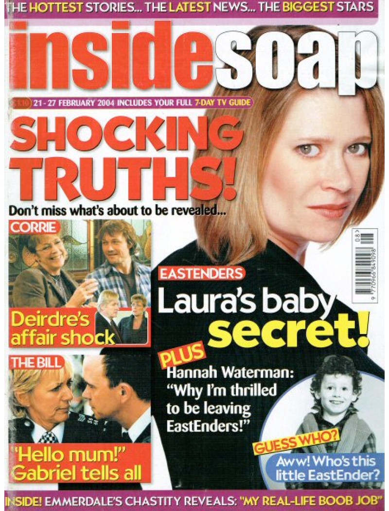 Inside Soap - 2004 21/02/04 Inside Soap - 2004 21/02/04