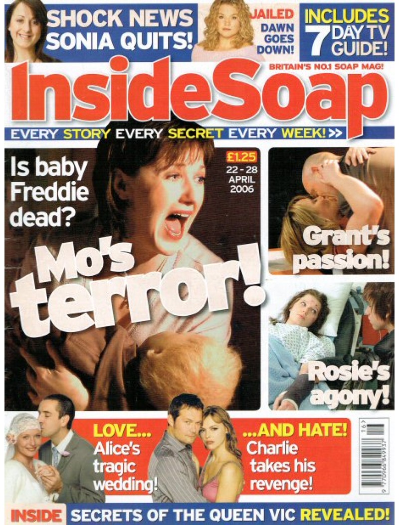 Inside Soap Magazine 22nd April 2006 Inside Soap Magazine 22nd April 2006