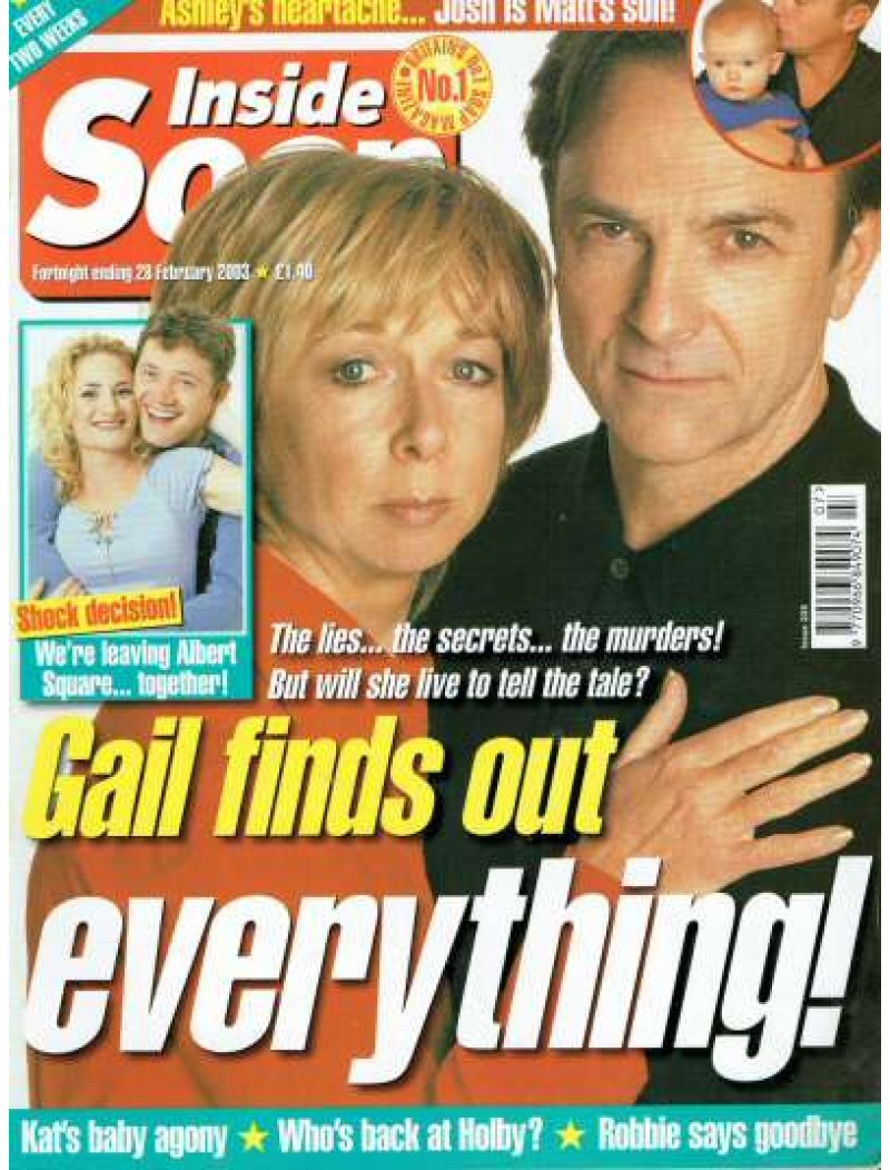 Inside Soap 28th February 2003 Inside Soap 28th February 2003