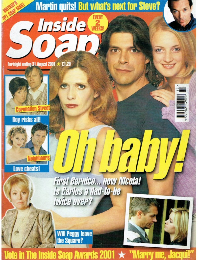 Inside Soap 31st August 2001