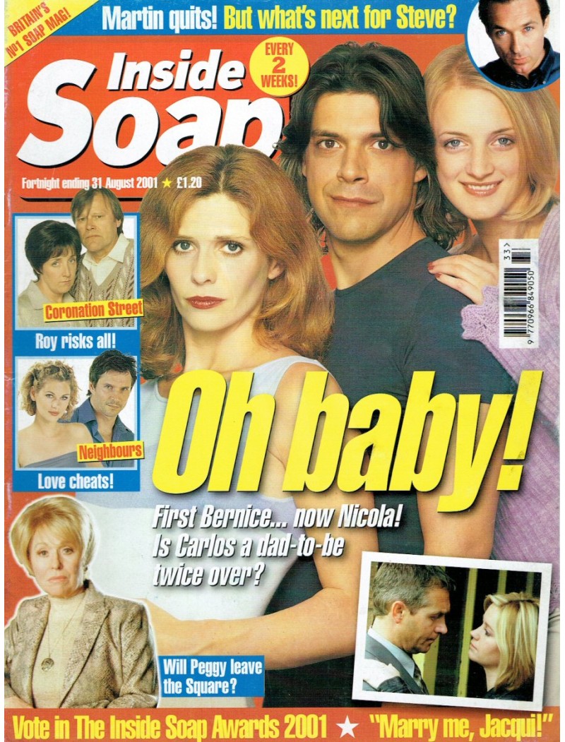 Inside Soap - 2001 31/08/01