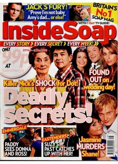 Inside Soap Magazine 29th November 2008 Inside Soap Magazine 29th November 2008