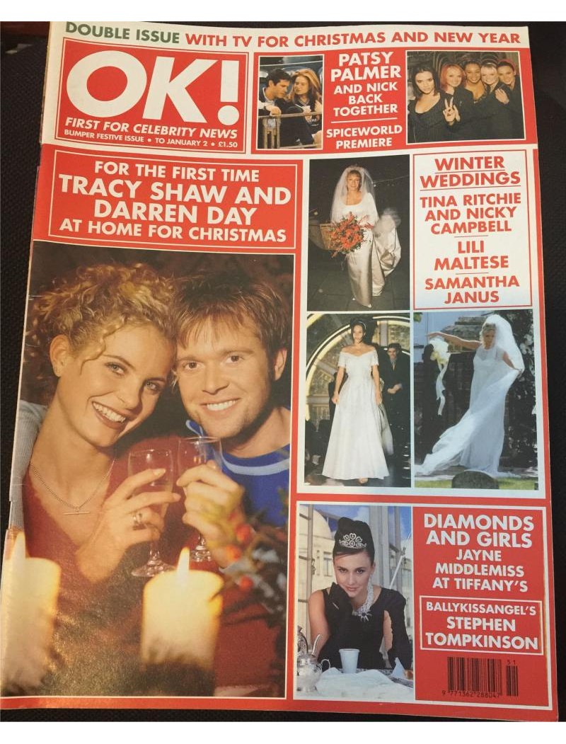 OK Magazine 91 Christmas Issue 2nd January 1998 Pierce Brosnan OK Magazine 91 Christmas Issue 2nd January 1998 Pierce Brosnan