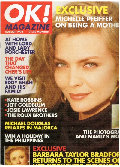 OK Magazine - 1993 08/93 August - Michelle Pfeiffer
