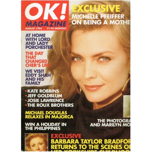 OK Magazine - 1993 08/93 August - Michelle Pfeiffer