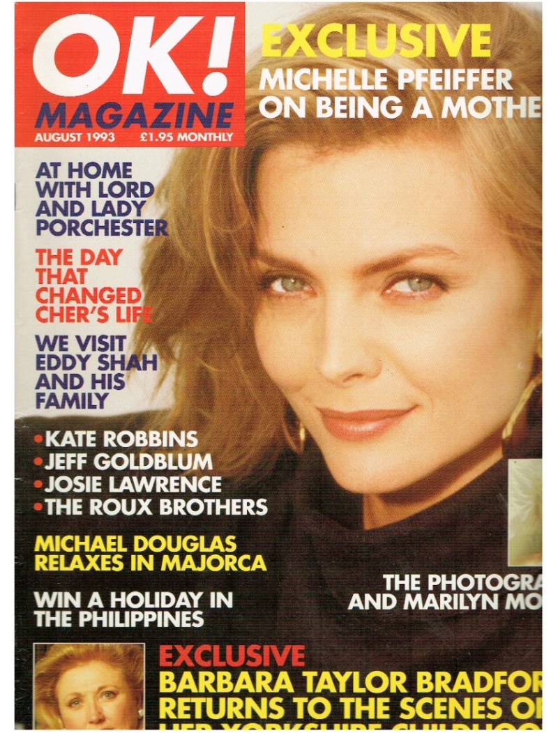 OK Magazine - 1993 08/93 August - Michelle Pfeiffer