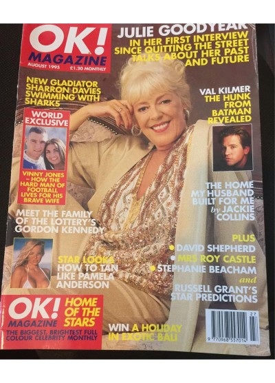 OK Magazine August 1995 Julie Goodyear