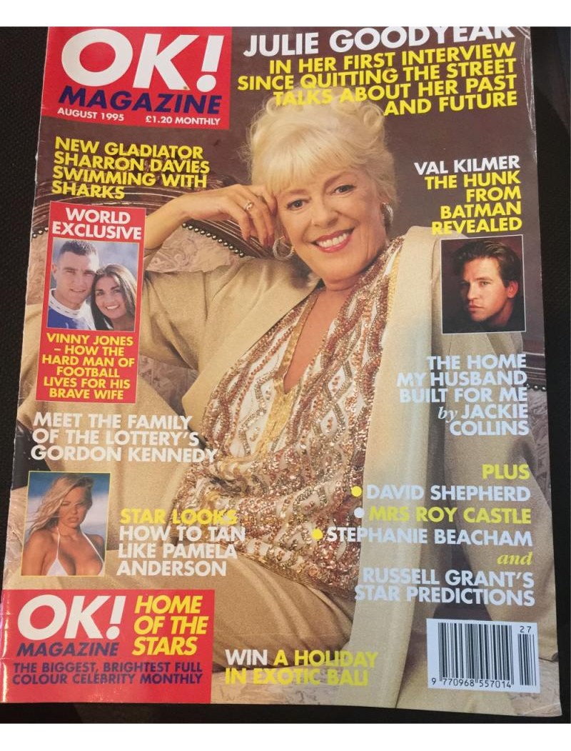 OK Magazine August 1995 Julie Goodyear