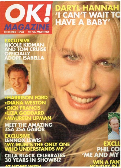 OK Magazine October 1993 Daryl Hannah