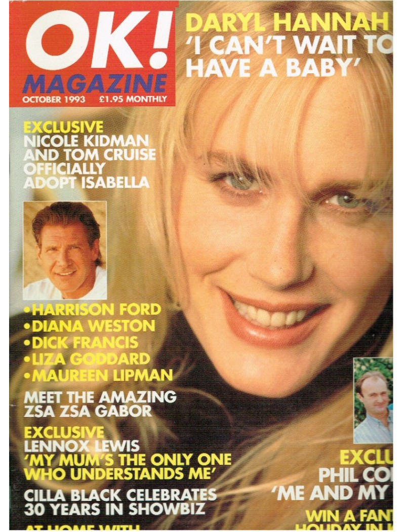 OK Magazine - 1993 10/93 October - Daryl Hannah