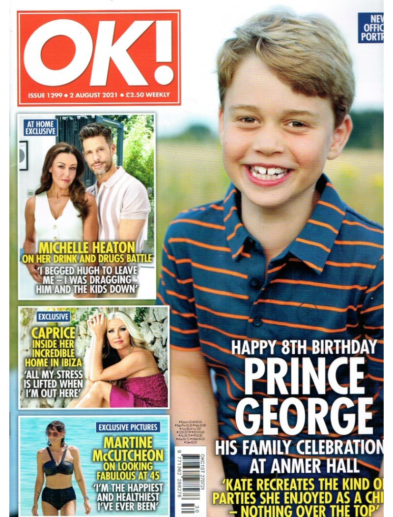 OK Magazine 1299  2nd August 2021