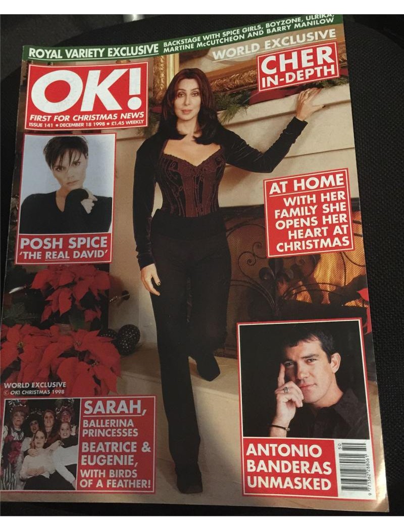 OK Magazine 141 18th December 1998 Cher OK Magazine 141 18th December 1998 Cher