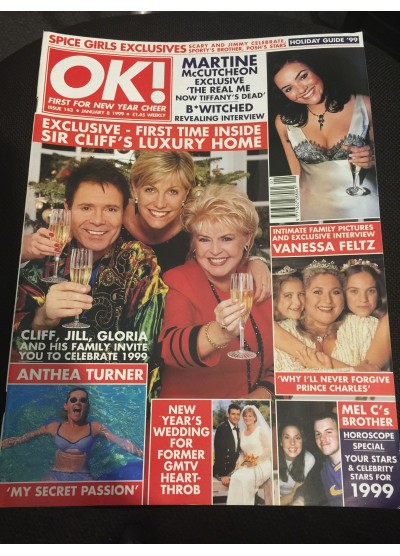 OK Magazine 143 8th January 1999 Martine McCutcheon