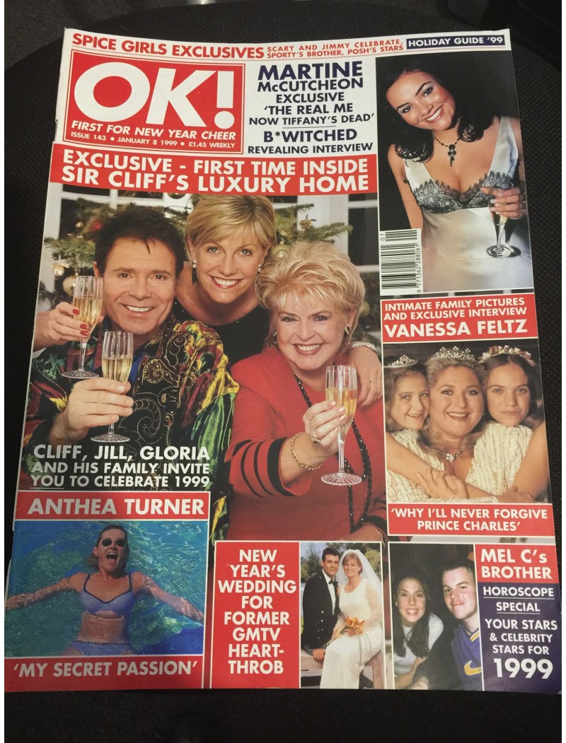 OK Magazine 143 8th January 1999 Martine McCutcheon OK Magazine 143 8th January 1999 Martine McCutcheon