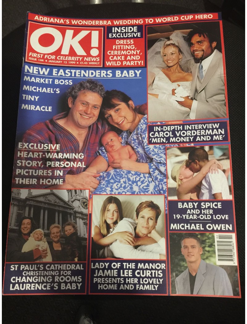 OK Magazine 144 15th January 1999 Carol Vorderman OK Magazine 144 15th January 1999 Carol Vorderman